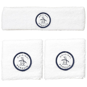 Penguin Headband And Wristband Set - Bright White