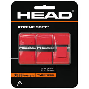 Head Xtreme Soft Overgrip - 3 Pack - Red