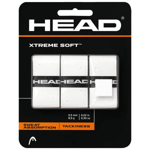 Head Xtreme Soft Overgrip - 3 Pack - White