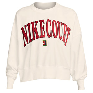 Nike Women's Heritage Crew Neck Sweatshirt - Pale Ivory