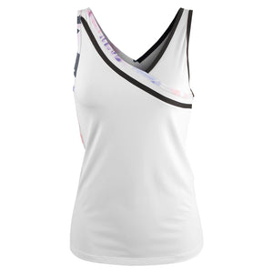 Sofibella Women's Flora Lux 25" Tank - White/Peonies