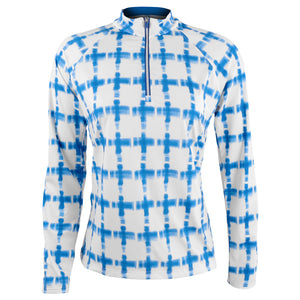 Sofibella Women's Miss Santorini Raglan Long Sleeve - Brushed Check