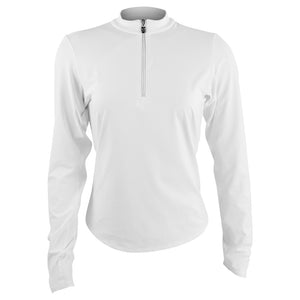 Sofibella Women's UV Colors Longsleeve Top - White