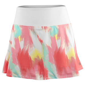 Lija Women's Like A Champion Patina Print 14" Skort - Brush Strokes