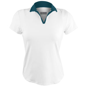 Lija Women's Like A Champion Roller Tee - White/Dragonfly