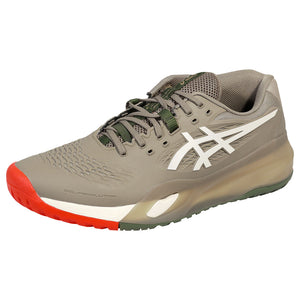 Asics Men's Gel-Resolution X - 2E Width - Greige/Soft Oat