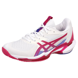 Asics Women's Solution Speed FF 3 - Clay - White/Bright Rose