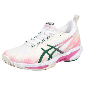 Asics Women's Sonicsmash FF - Padel - White/Jewel Green