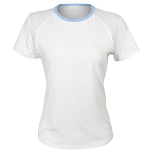 Sofibella Women's Spring Tide Short Sleeve Tee - White
