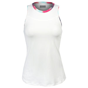 Lija Women's The One To Beat Gracey Tank - White/Multi