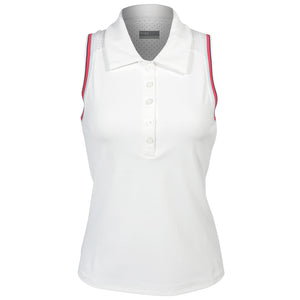 Lija Women's The One To Beat Slice Polo - White