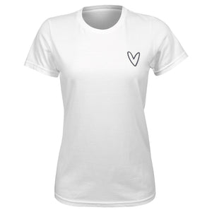 NBO Toronto Women's Tennis Love Tee - White