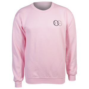 NBO Toronto Infinity Crew Sweatshirt - Pink
