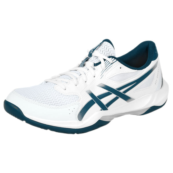 Asics Men's Gel-Rocket 12 - White/Mako Blue – Merchant of Tennis