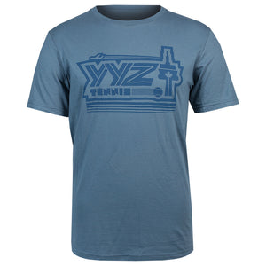 Merchant of Tennis YYZ Tee - Indigo Blue
