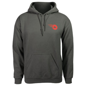 Merchant of Tennis TO Collage Hoodie - Charcoal