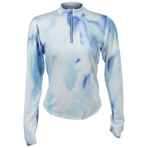 Sofibella Women's Perfect Storm 1/4 Zip Longsleeve - Diadem