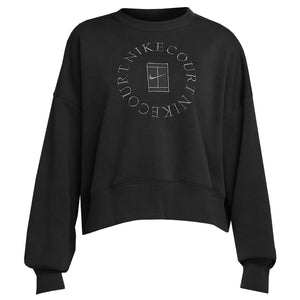 Nike Women's Heritage II Crew Neck Sweater - Black