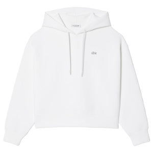 Lacoste Women's Oversized Hoodie - White