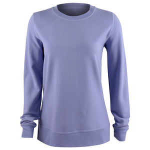MPG Women's Cozy Fleece Side Pullover - Jacaranda