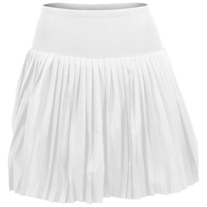 MPG Women's Club Micro Pleated Skort - Brilliant White