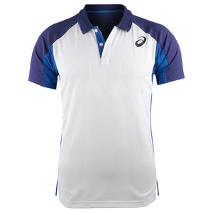 Asics Men's Match Actibreeze Polo - White/Blue
