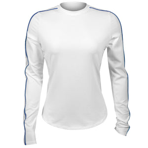 Sofibella Women's Style Icons Performance Long Sleeve - White/Twilight