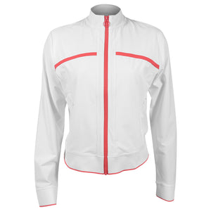 Sofibella Women's Viva Hibiscus Jacket - White/Hibiscus