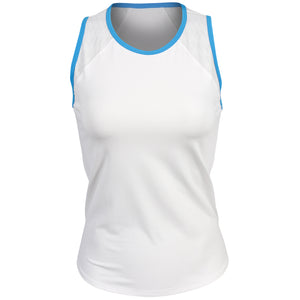 Sofibella Women's Electric Whites Smash Tank - White
