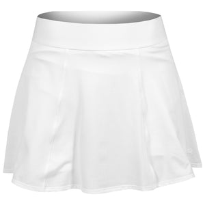 Sofibella Women's UV Colors High Waist 14" Skort - White