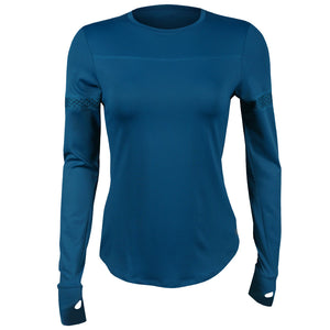 Lija Women's Modern Match Pacer Long Sleeve - Poseidon
