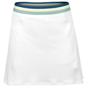 Lija Women's Modern Match Step 13" Skort - White/Multi