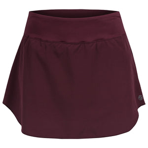 Lija Women's Love All Player Skort - Cabernet