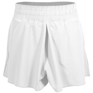 Lija Women's Court Crush Volume Short - White