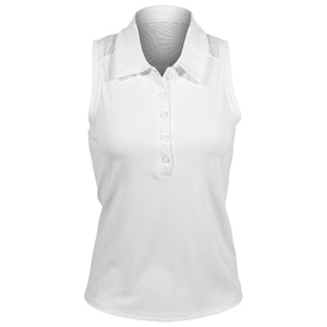 Lija Women's Match Point Slice Polo - White