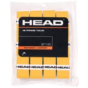 Head Prime Tour Overgrip - 12 Pack - Yellow