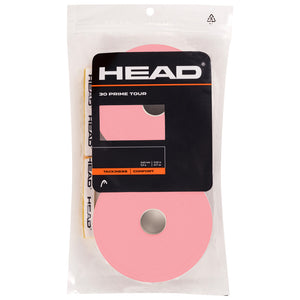 Head Prime Tour Overgrip - 30 Pack - Pink