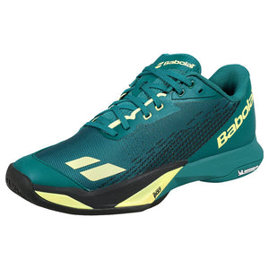 Babolat Men's Jet Mach 4 - Blue/Lime Yellow
