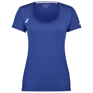 Babolat Girl's Play Cap Sleeve Top - Sodalite Blue