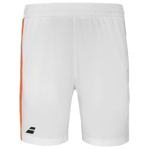 Babolat Men's Play Short - White/Orange