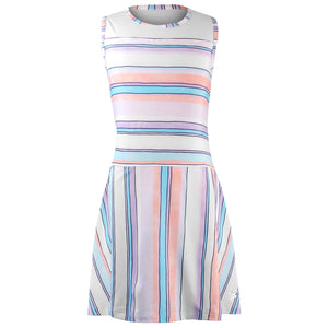 Sofibella Girls Fun Stripes Dress - Fun Stripes Multi Colour