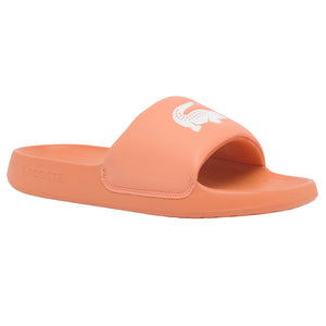 Lacoste Women's Serve Slides 1.0 - Peach/White