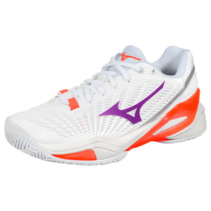 Mizuno Women's Neo Ace - White/Dahlia