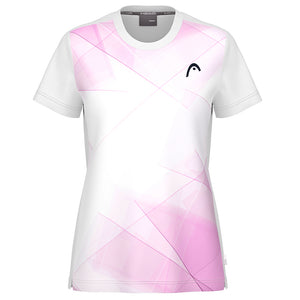 Head Women's Tie-Break Tee - Print Vision/Alight Lilac
