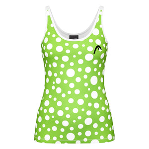 Head Women's Spirit II Tank - Lime Green