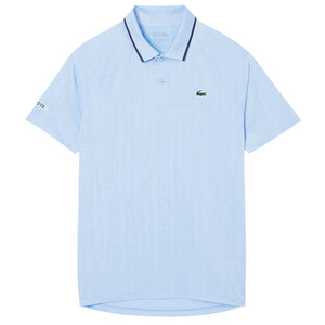 Lacoste Men's Djokovic X Tennis On Court Polo - Pastel Blue