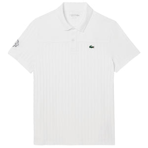 Lacoste Men's Heritage Ultra Dry Tennis Polo - White