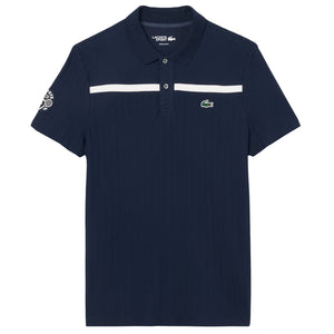Lacoste Men's Heritage Tennis Polo - Navy Blue/White