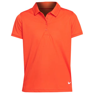 Nike Girls Victory DriFit Polo - Picante Red