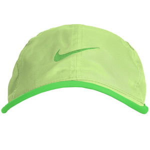 Nike Junior Featherlight Club Hat - Light Liquid Green/Mean Green